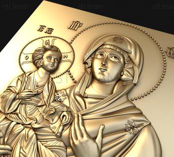 3D model Our Lady of Kazan (STL)